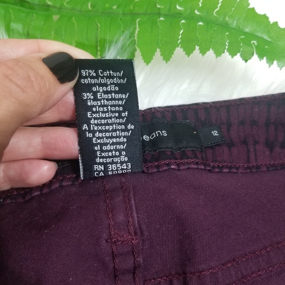 Calvin Klein | Pattern Straight Legged Pant sz.12 - Picture 6 of 7